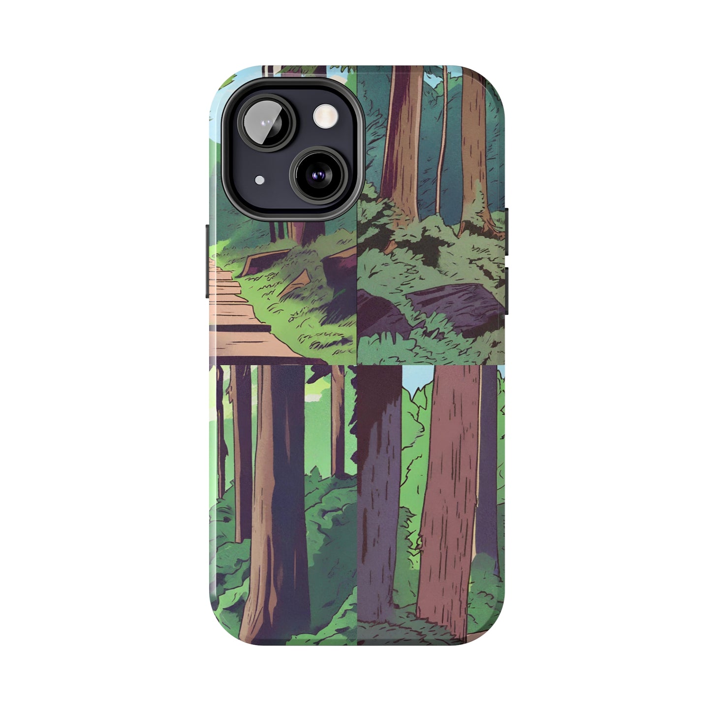 Forest Tough iPhone Case