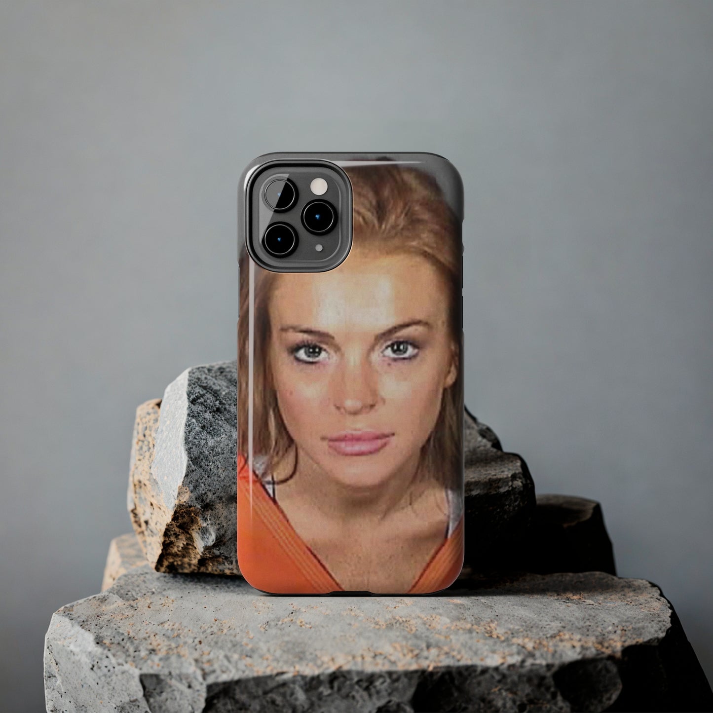 Lindsay Lohan Mugshot Tough Phone Case