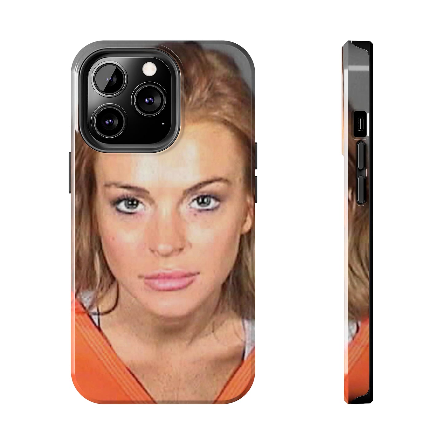 Lindsay Lohan Mugshot Tough Phone Case