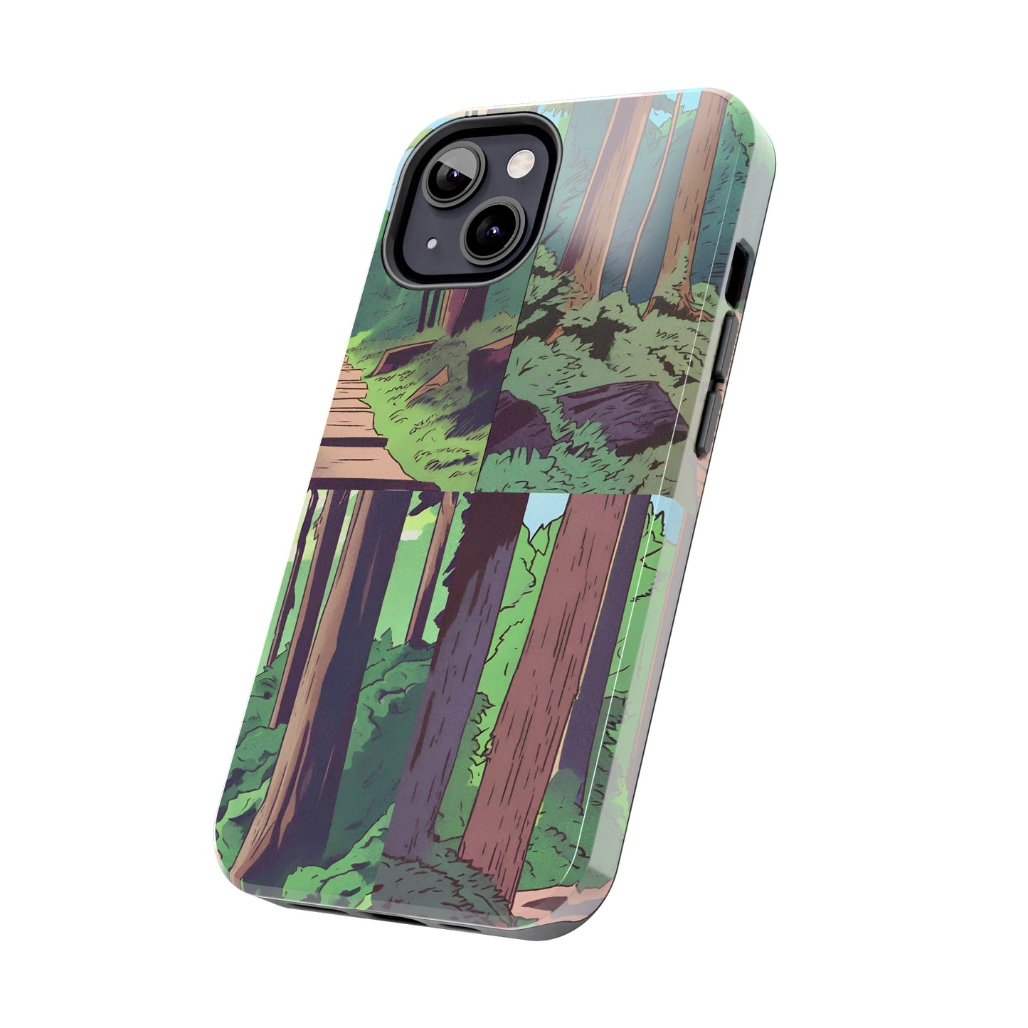 Forest Tough iPhone Case