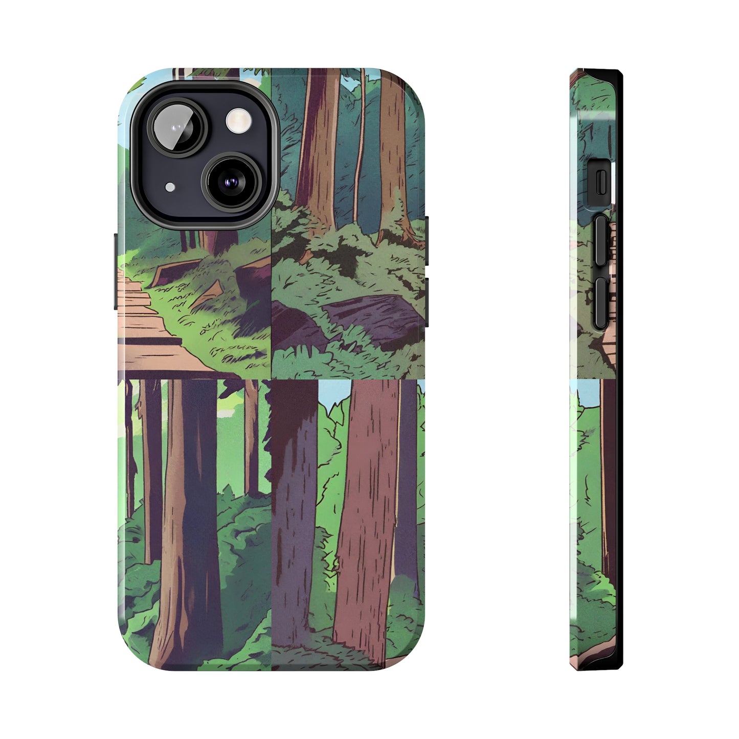 Forest Tough iPhone Case