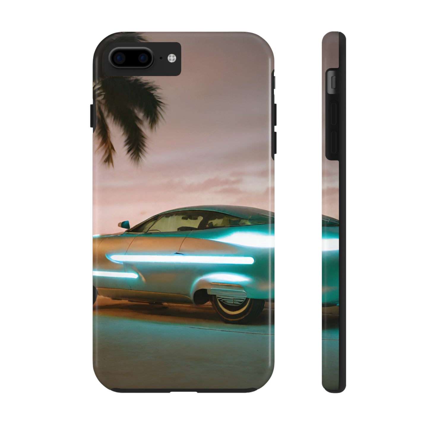 Retro Miami Car Tough Phone Case