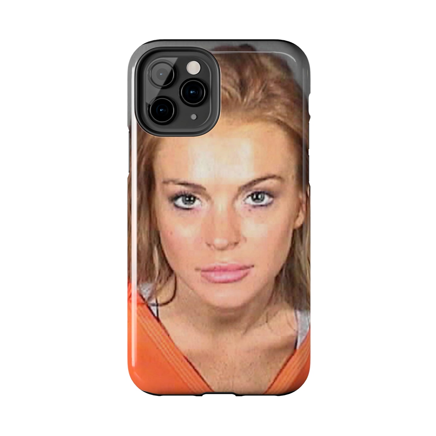 Lindsay Lohan Mugshot Tough Phone Case