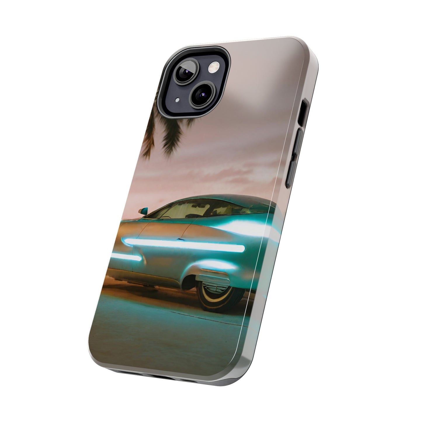 Retro Miami Car Tough Phone Case