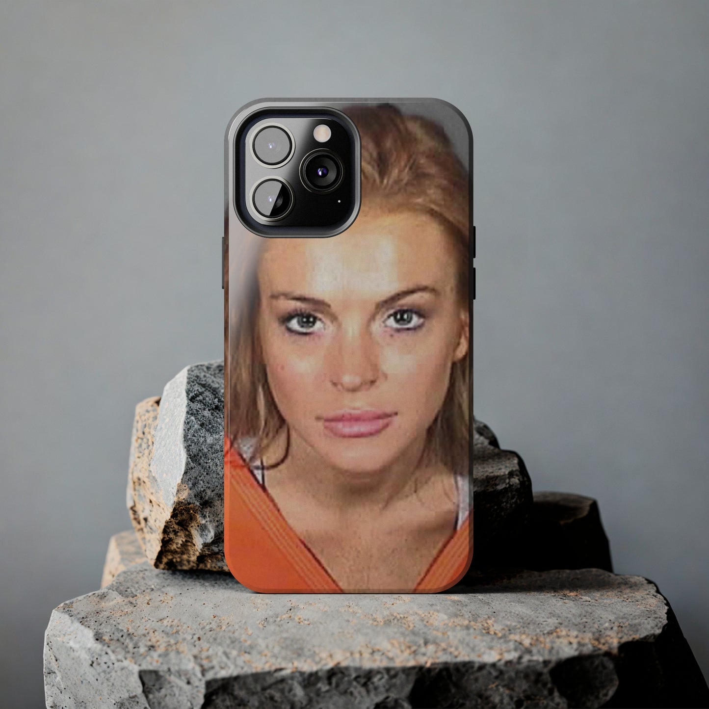 Lindsay Lohan Mugshot Tough Phone Case