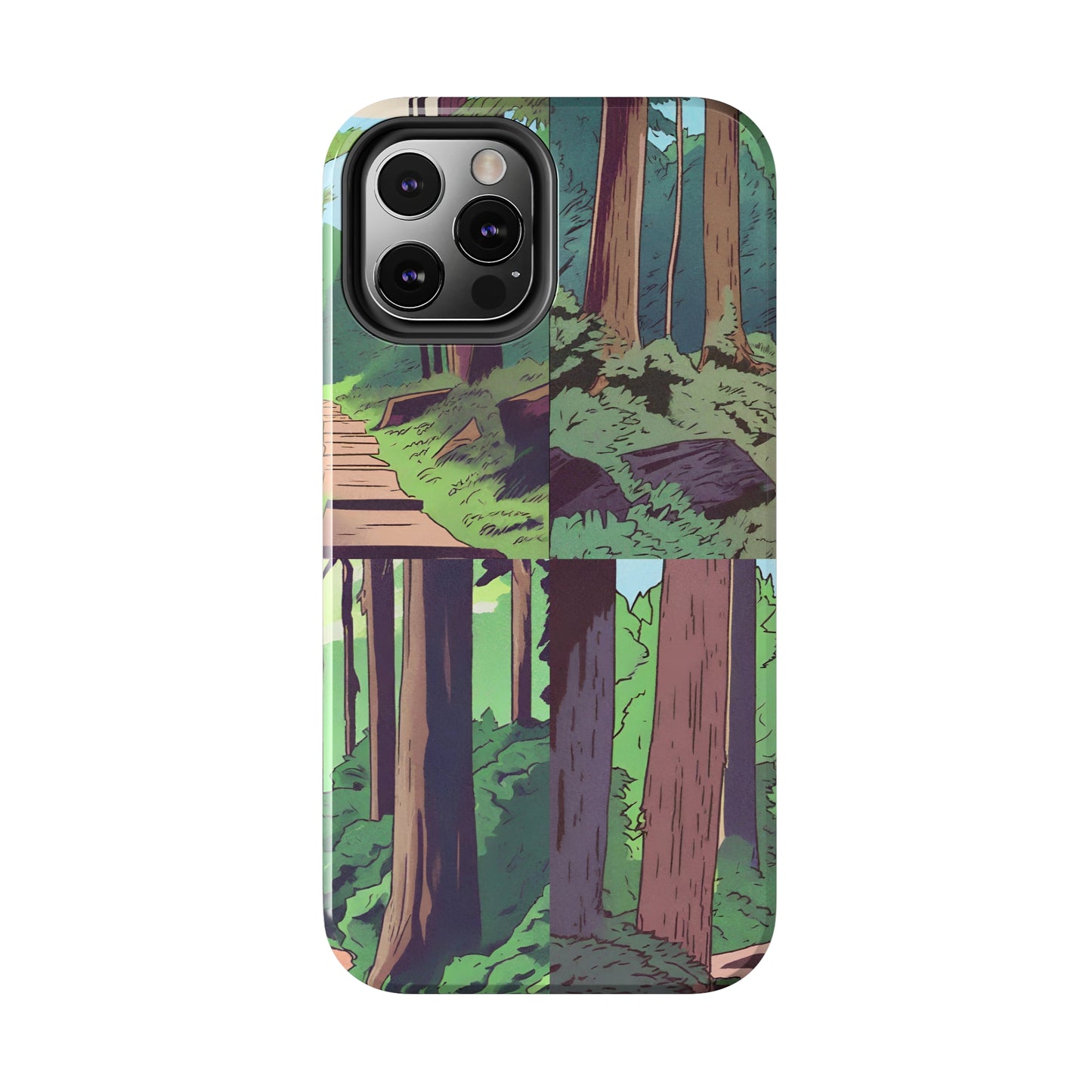 Forest Tough iPhone Case