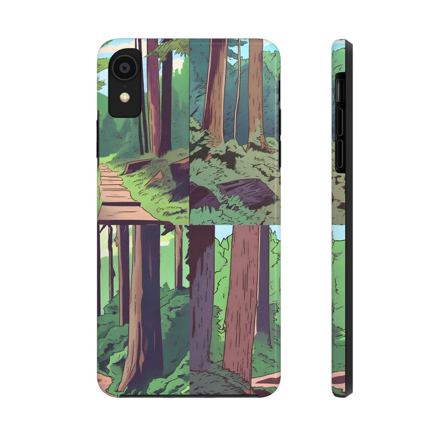 Forest Tough iPhone Case