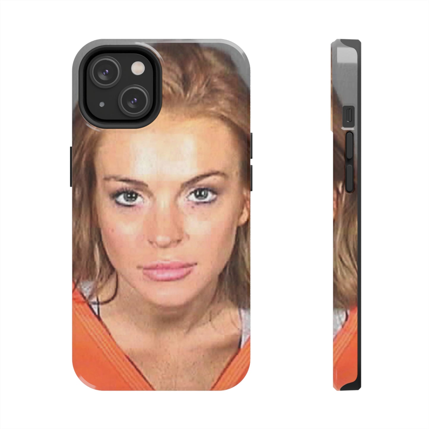 Lindsay Lohan Mugshot Tough Phone Case