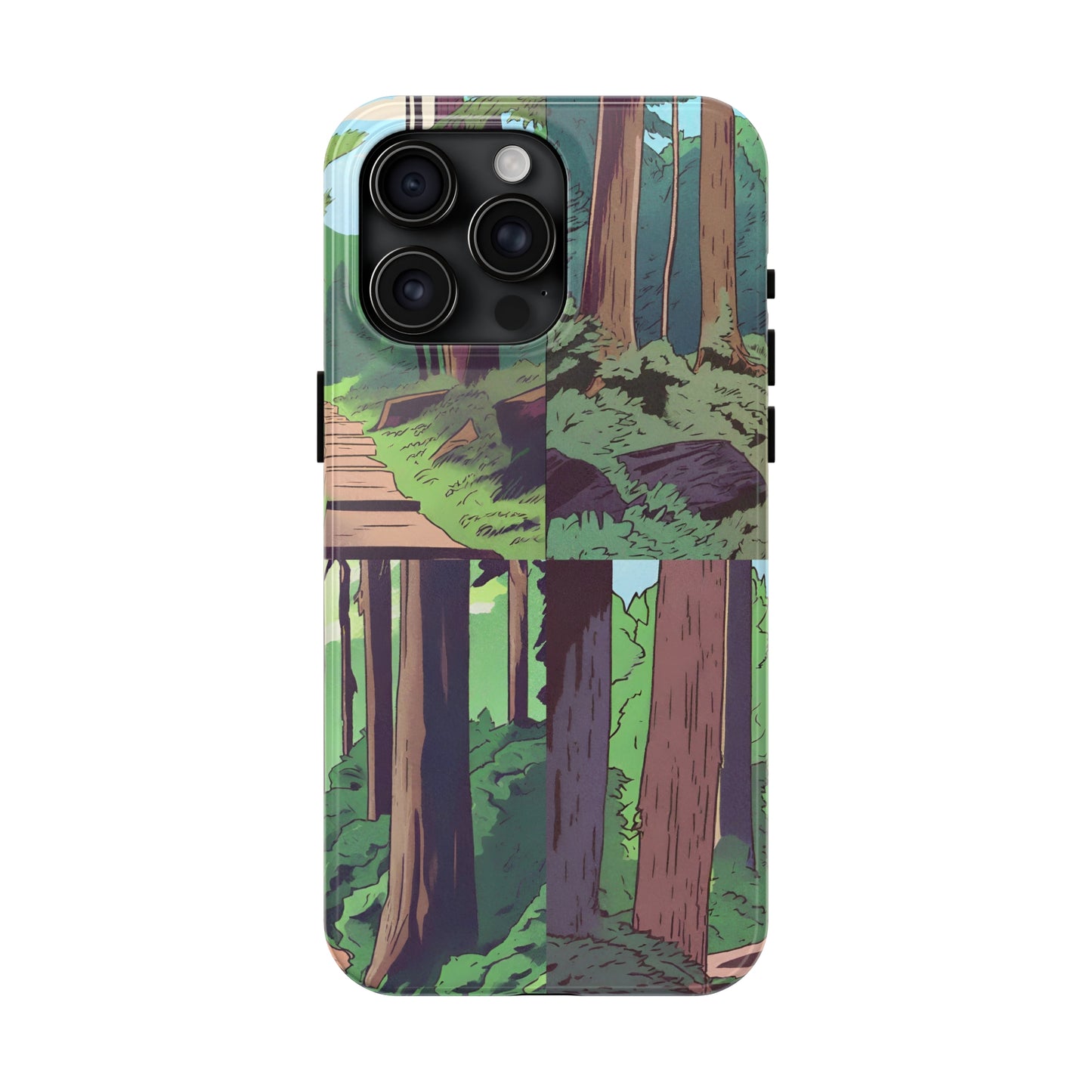 Forest Tough iPhone Case