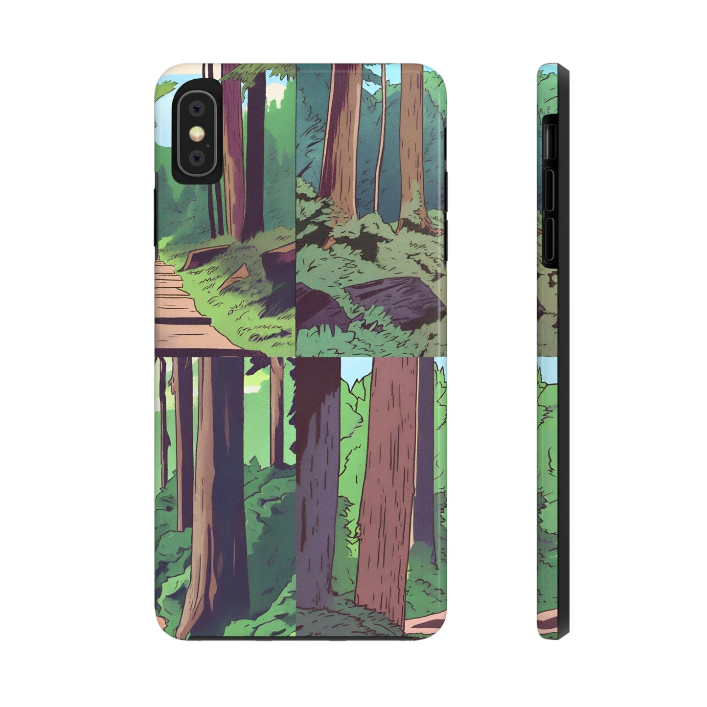 Forest Tough iPhone Case