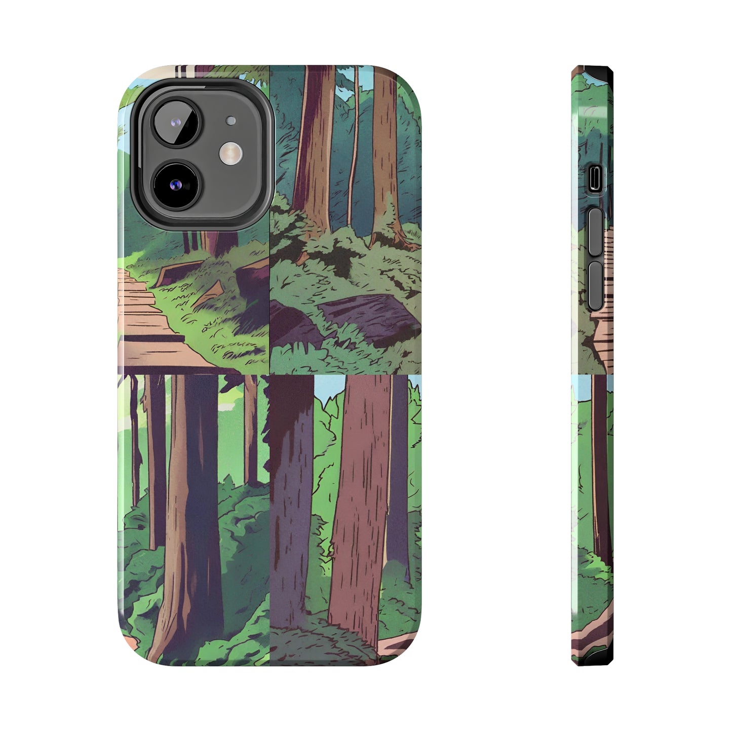 Forest Tough iPhone Case