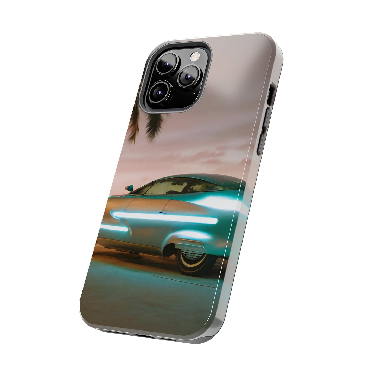 Retro Miami Car Tough Phone Case