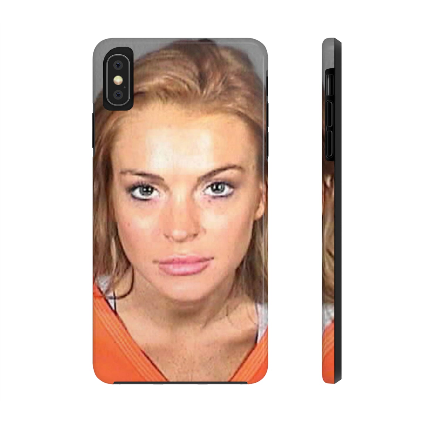 Lindsay Lohan Mugshot Tough Phone Case