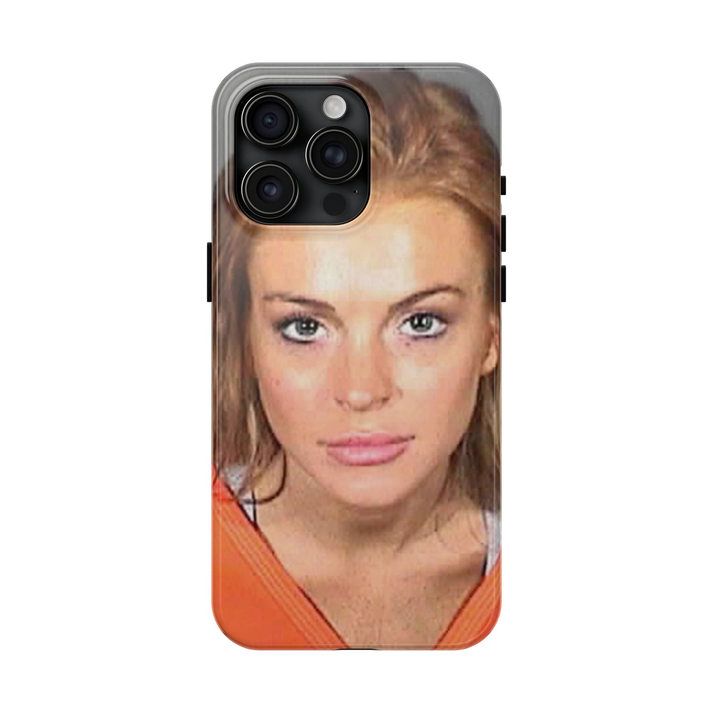 Lindsay Lohan Mugshot Tough Phone Case