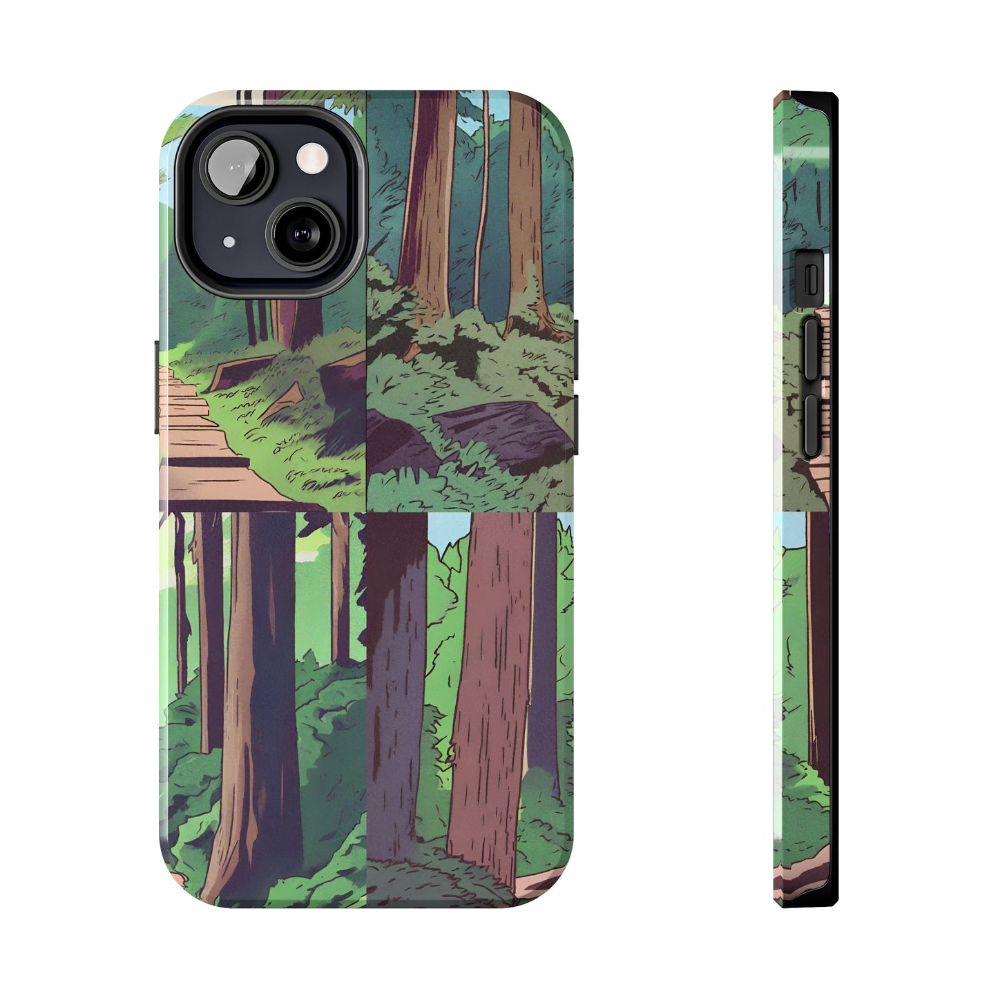 Forest Tough iPhone Case