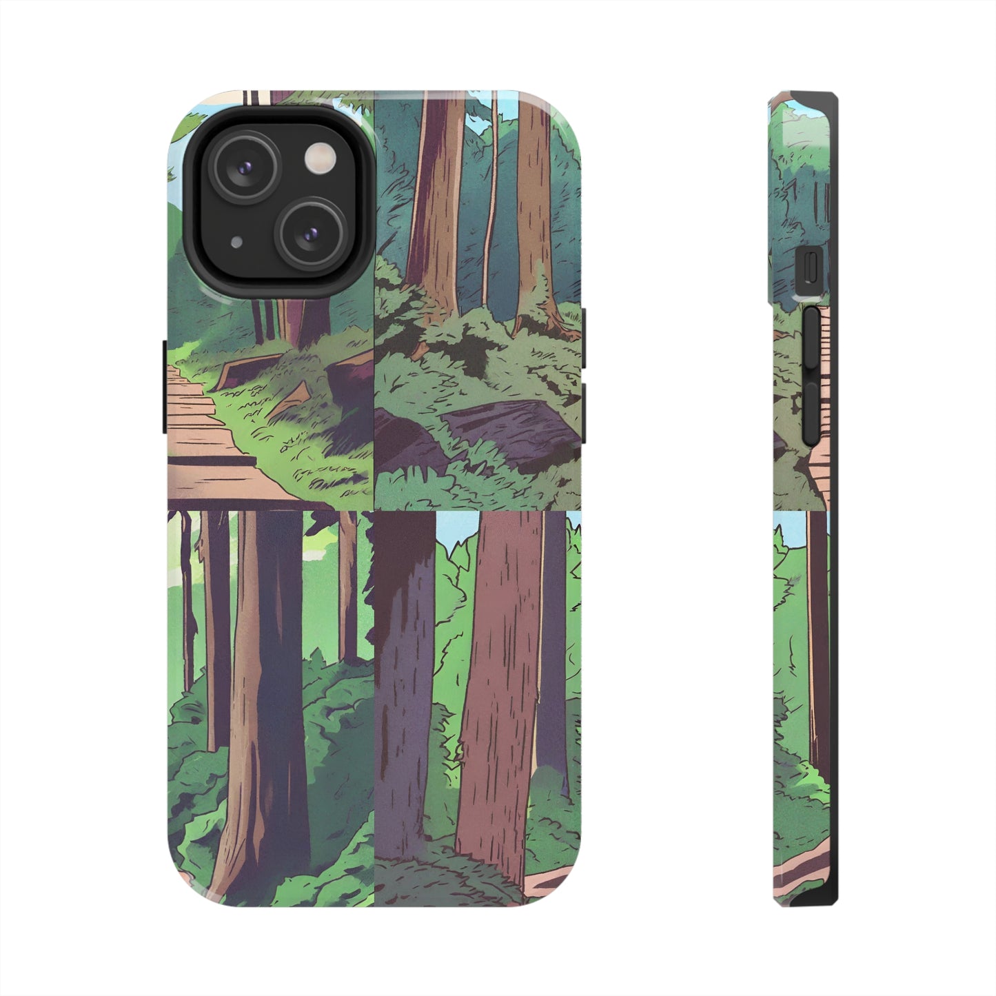 Forest Tough iPhone Case