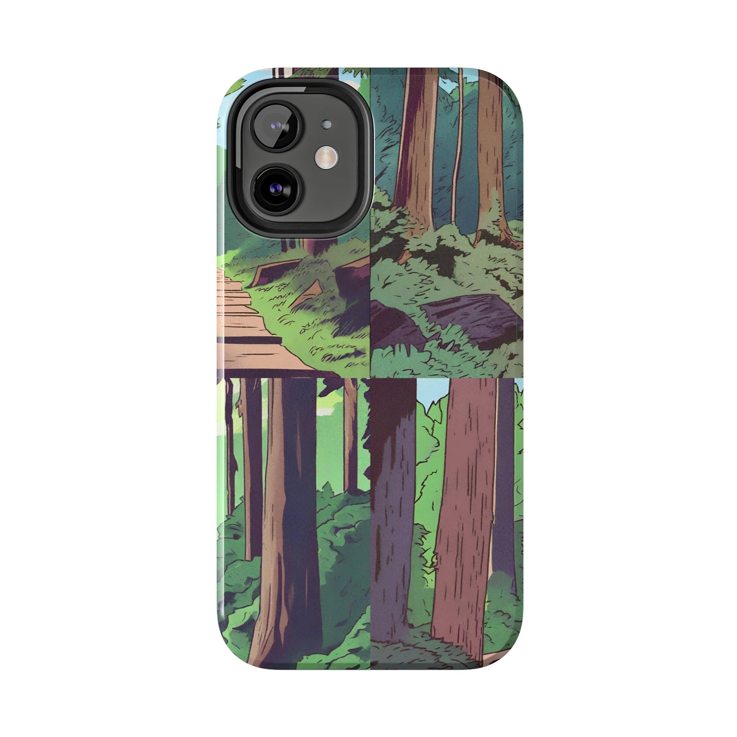 Forest Tough iPhone Case