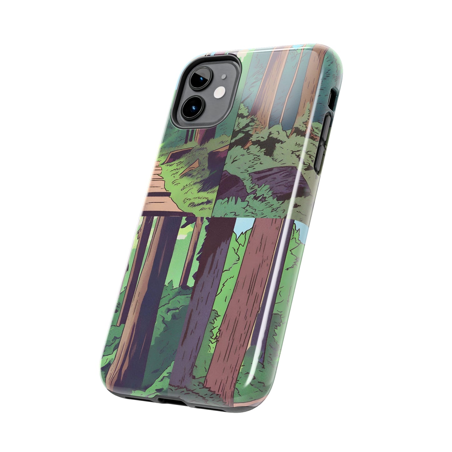 Forest Tough iPhone Case