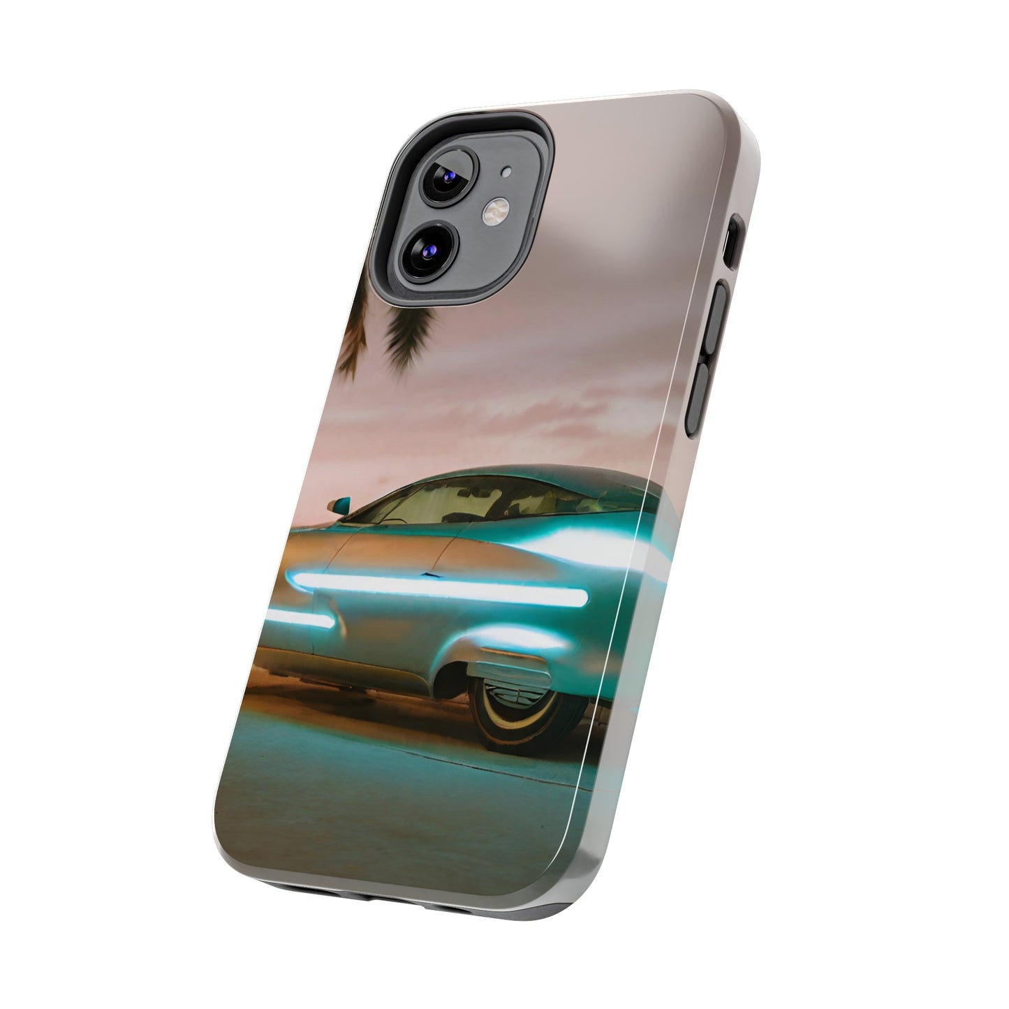 Retro Miami Car Tough Phone Case