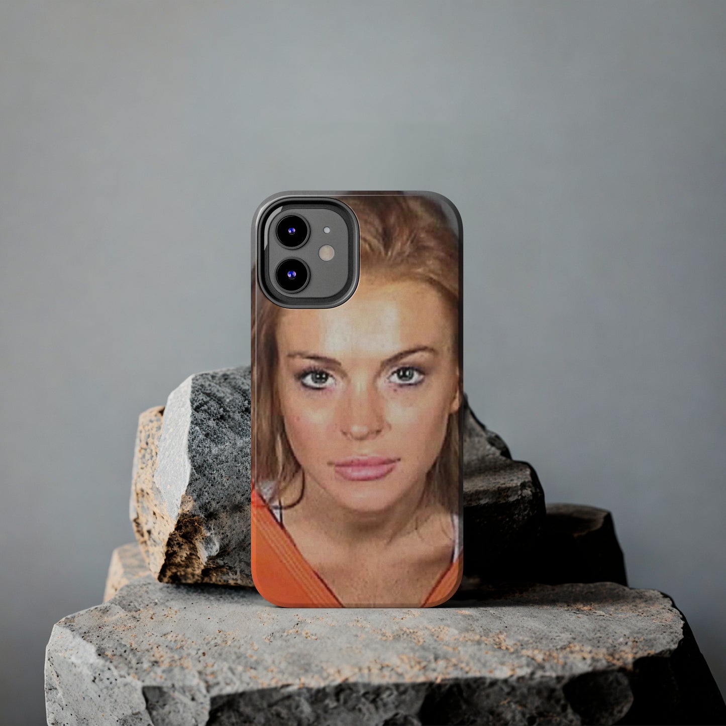 Lindsay Lohan Mugshot Tough Phone Case