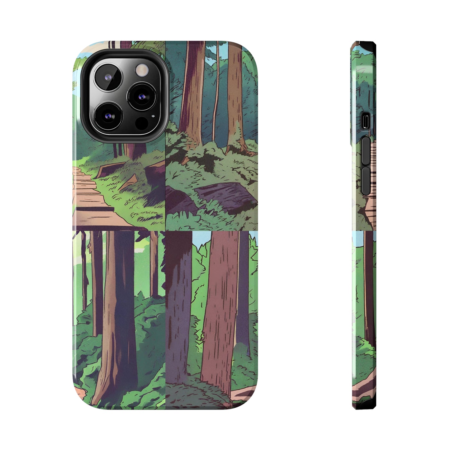 Forest Tough iPhone Case