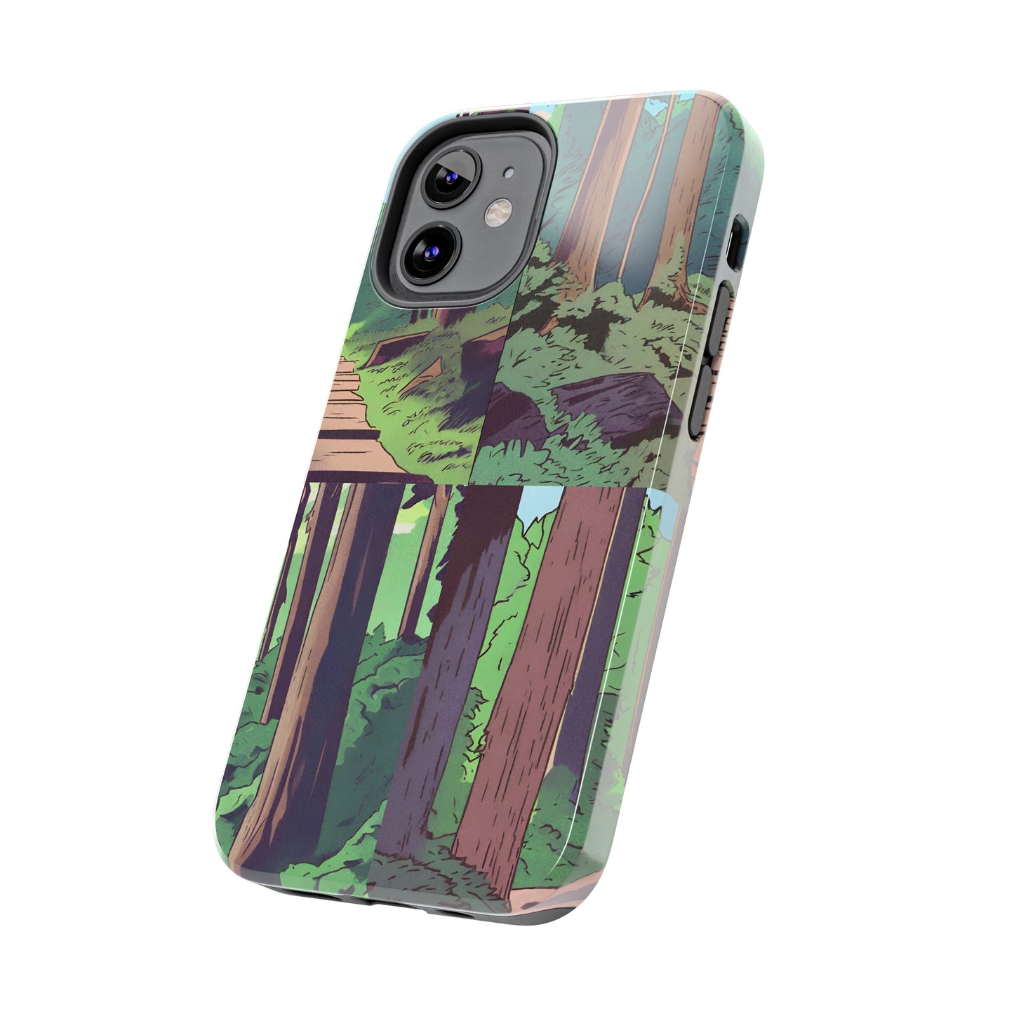 Forest Tough iPhone Case