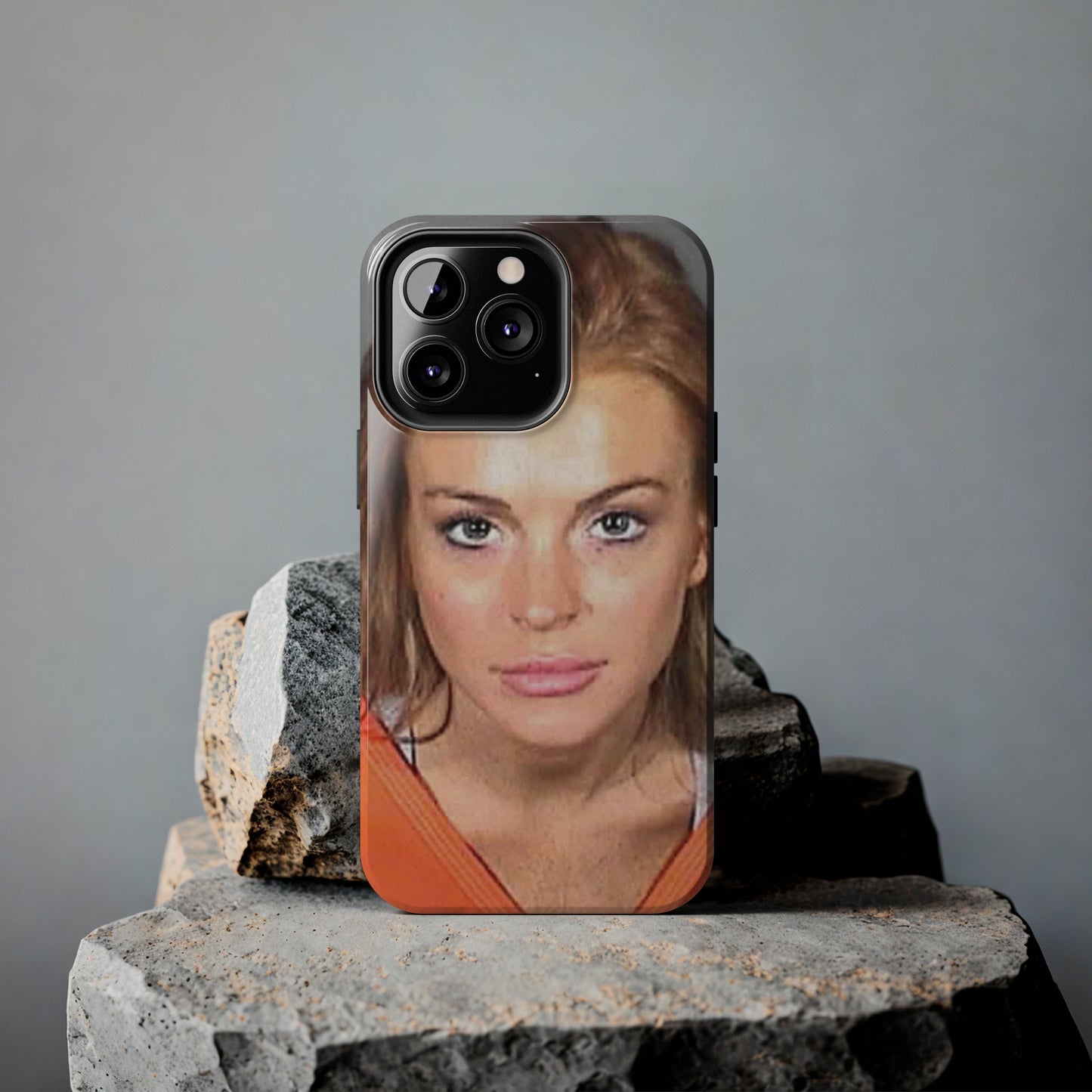 Lindsay Lohan Mugshot Tough Phone Case