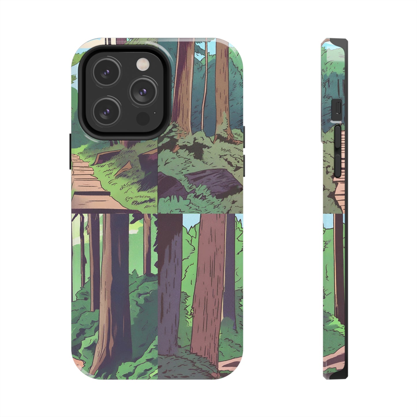 Forest Tough iPhone Case