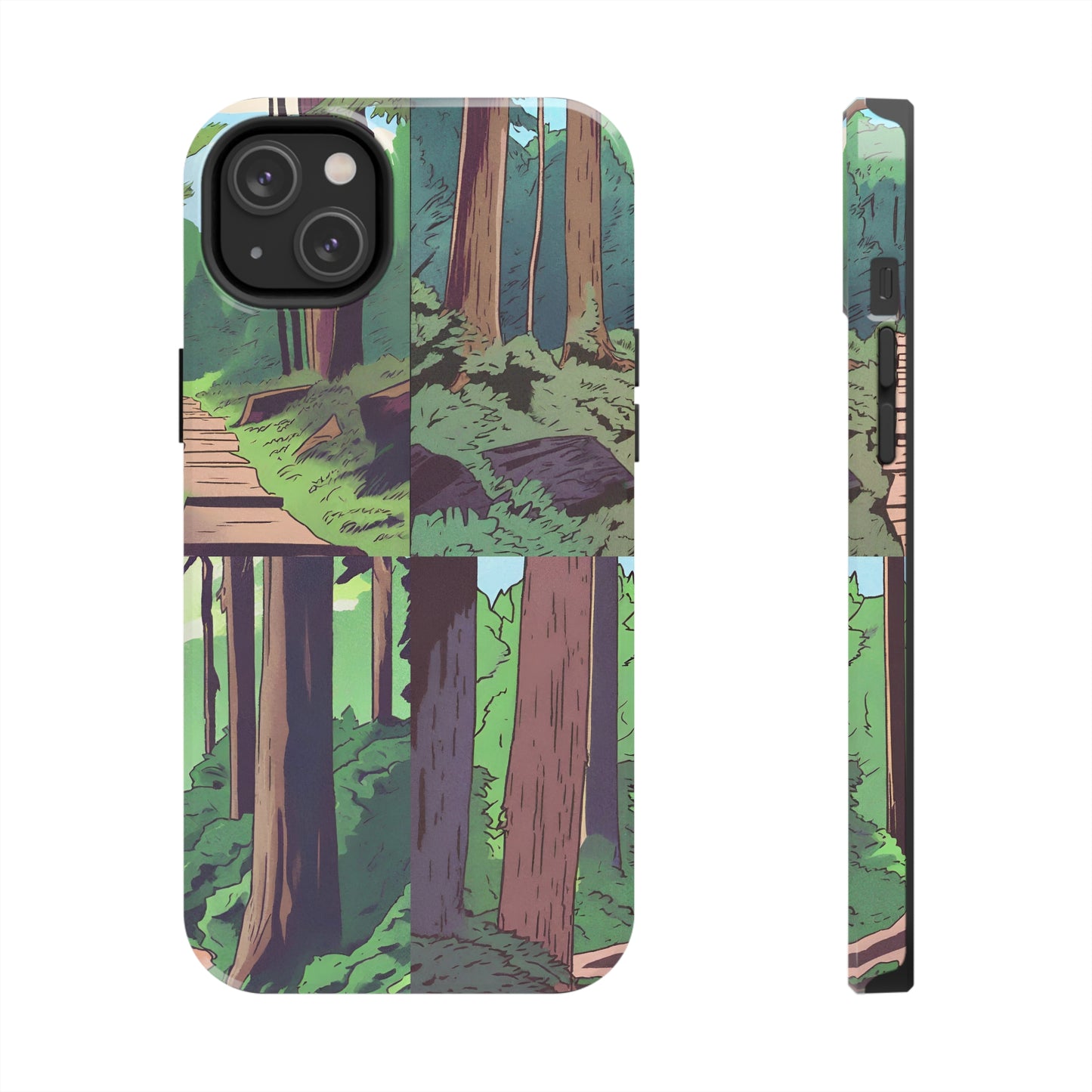 Forest Tough iPhone Case