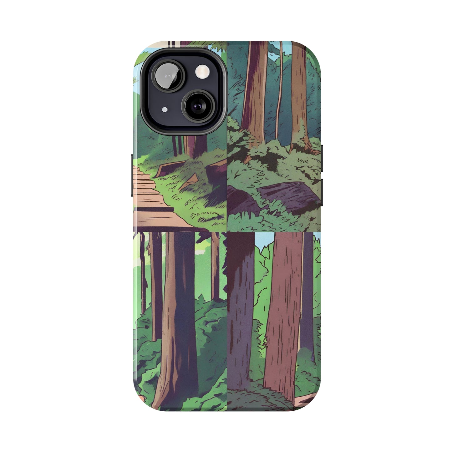 Forest Tough iPhone Case