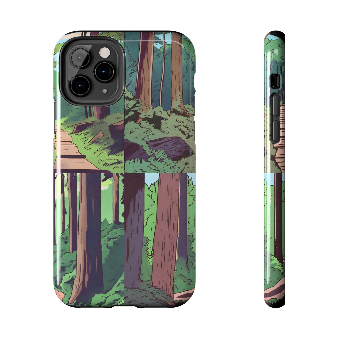 Forest Tough iPhone Case