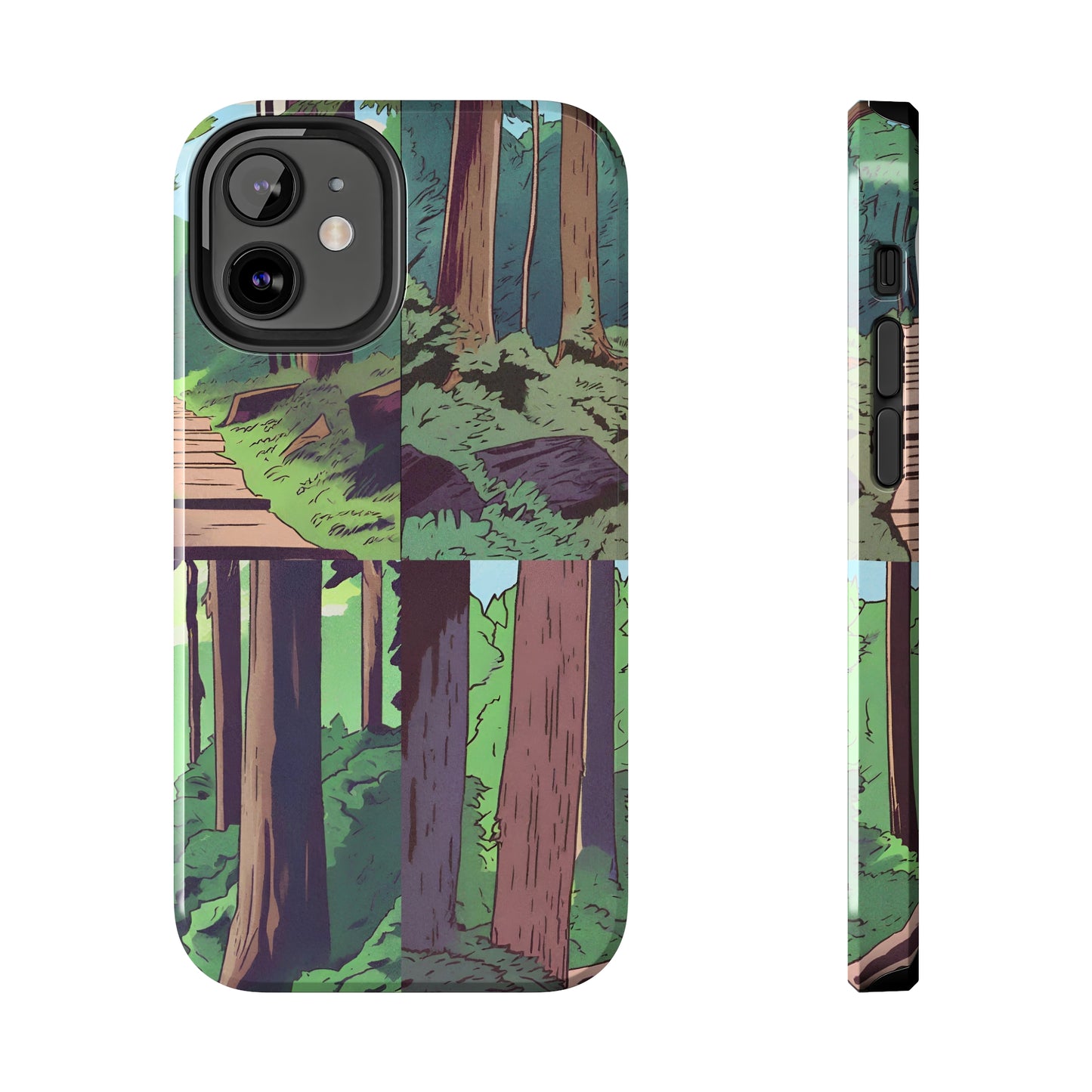 Forest Tough iPhone Case