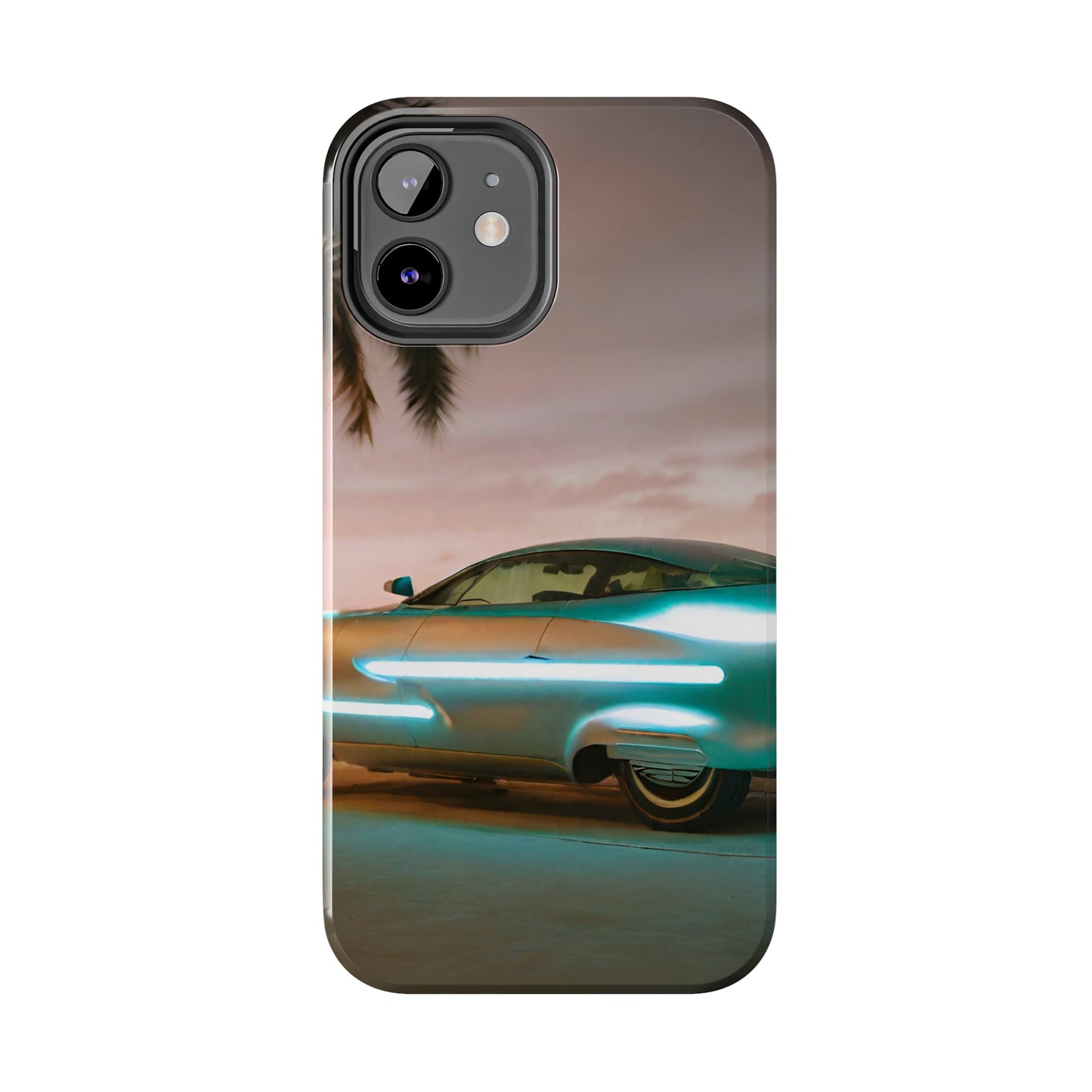 Retro Miami Car Tough Phone Case