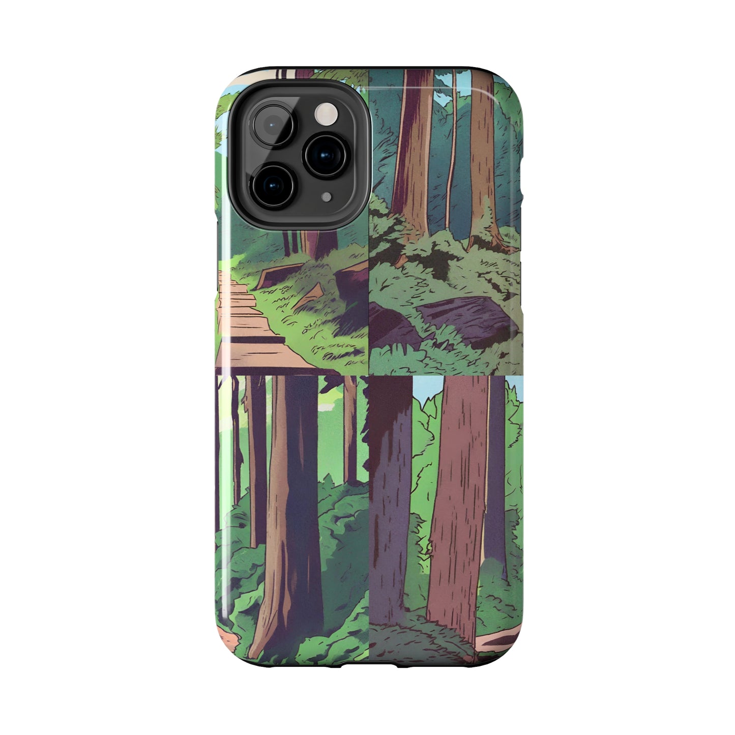 Forest Tough iPhone Case