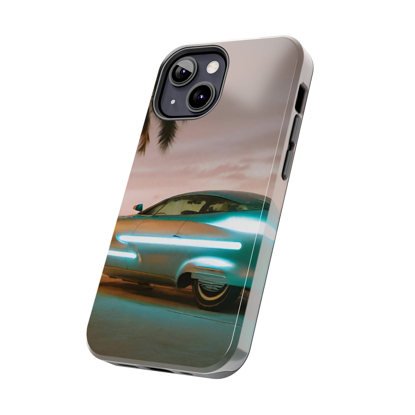 Retro Miami Car Tough Phone Case