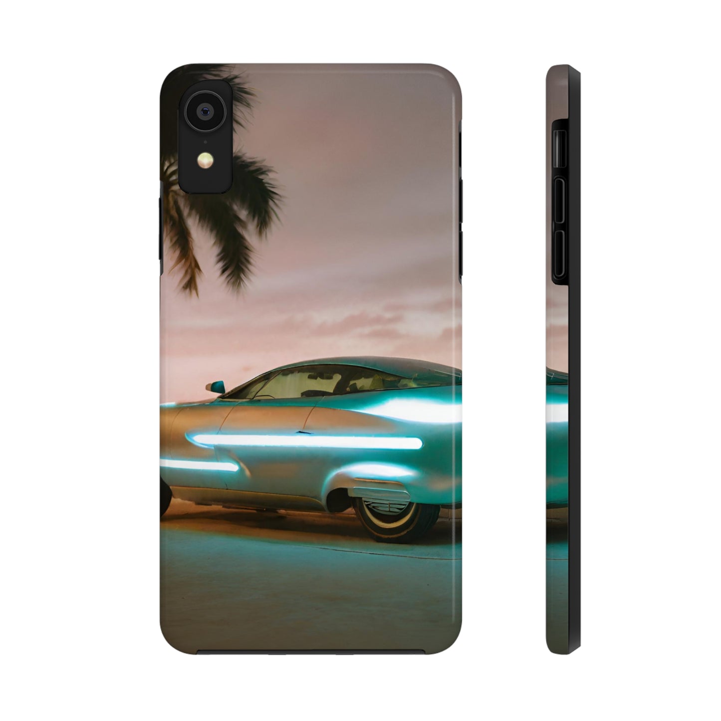 Retro Miami Car Tough Phone Case