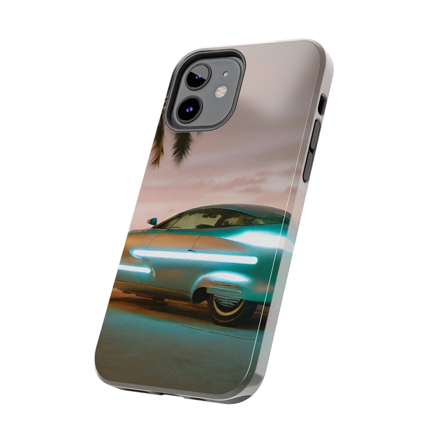 Retro Miami Car Tough Phone Case