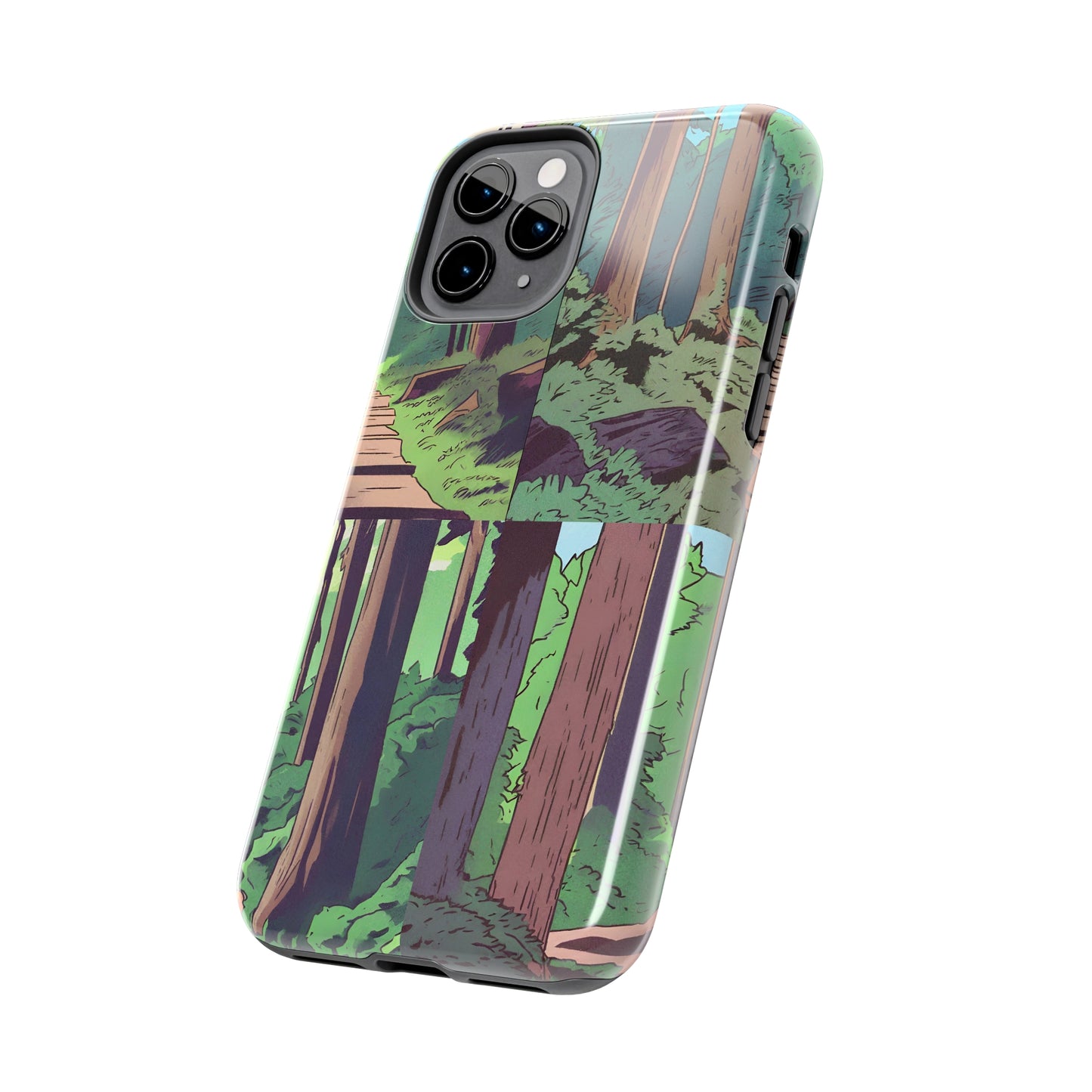 Forest Tough iPhone Case