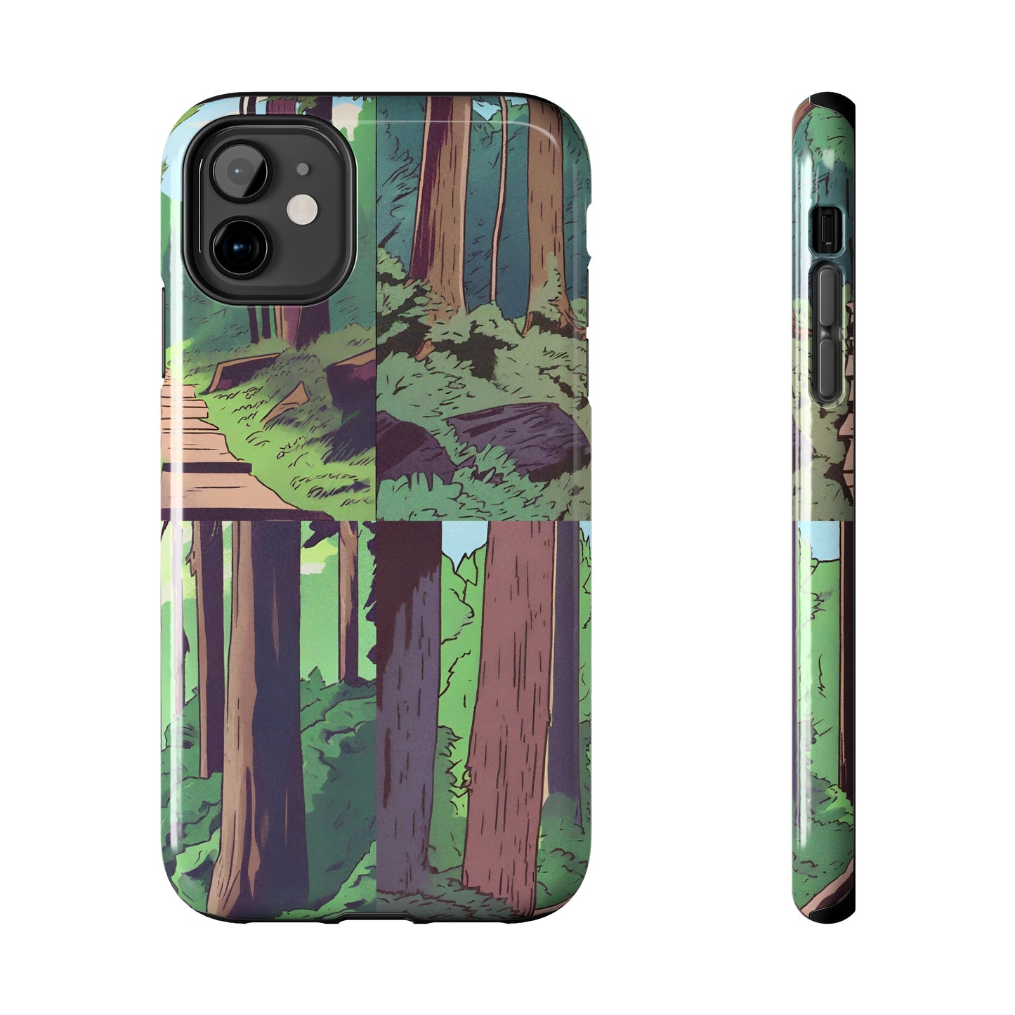 Forest Tough iPhone Case