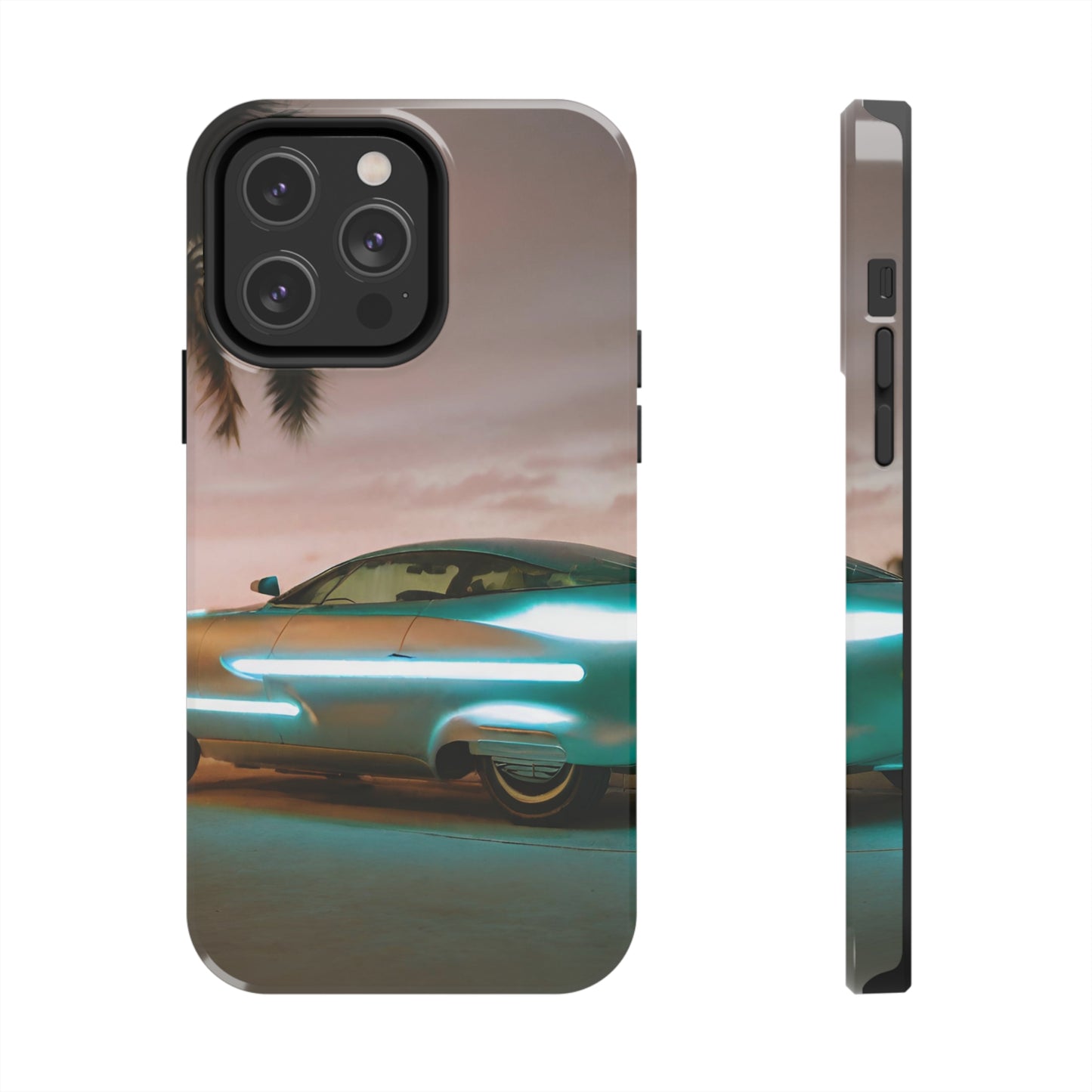 Retro Miami Car Tough Phone Case