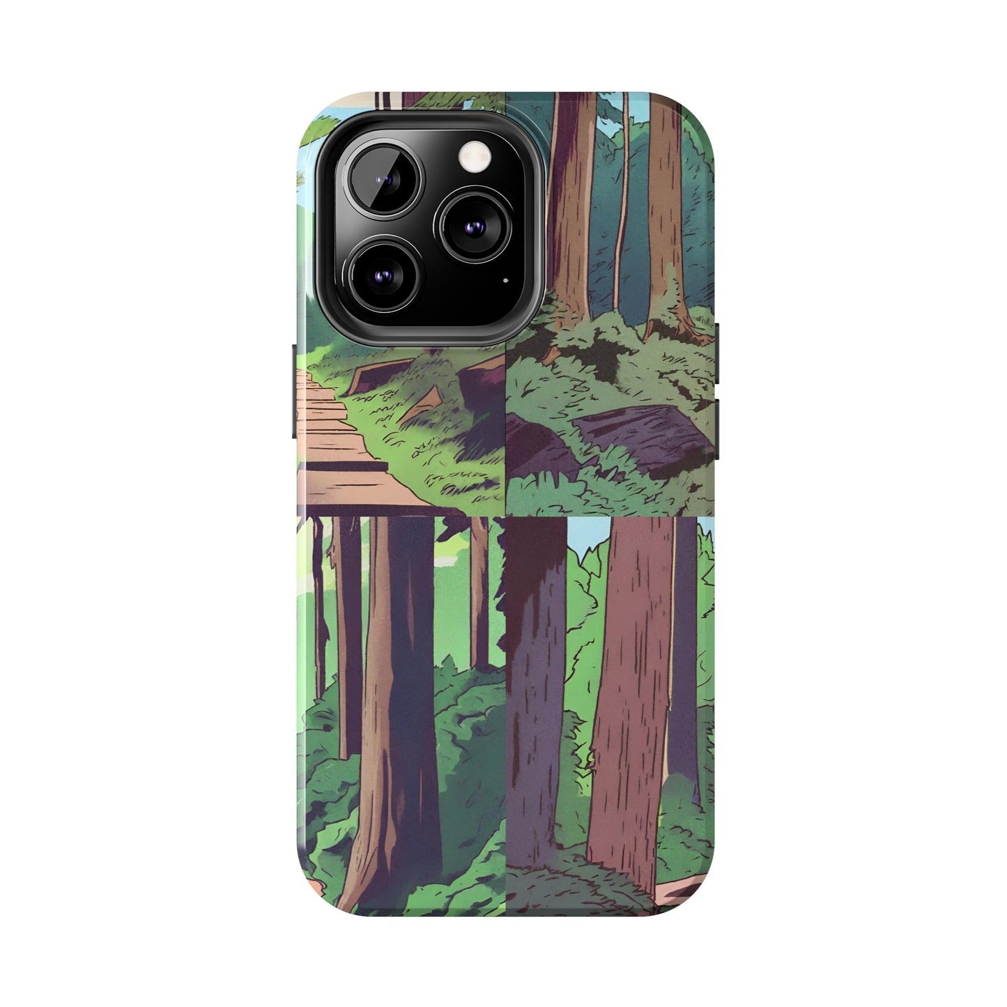 Forest Tough iPhone Case