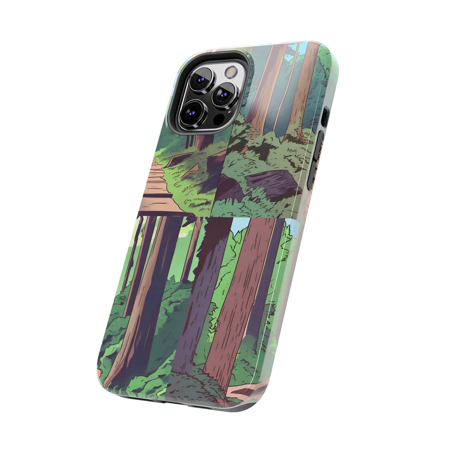 Forest Tough iPhone Case