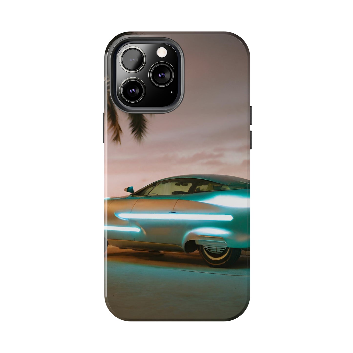 Retro Miami Car Tough Phone Case