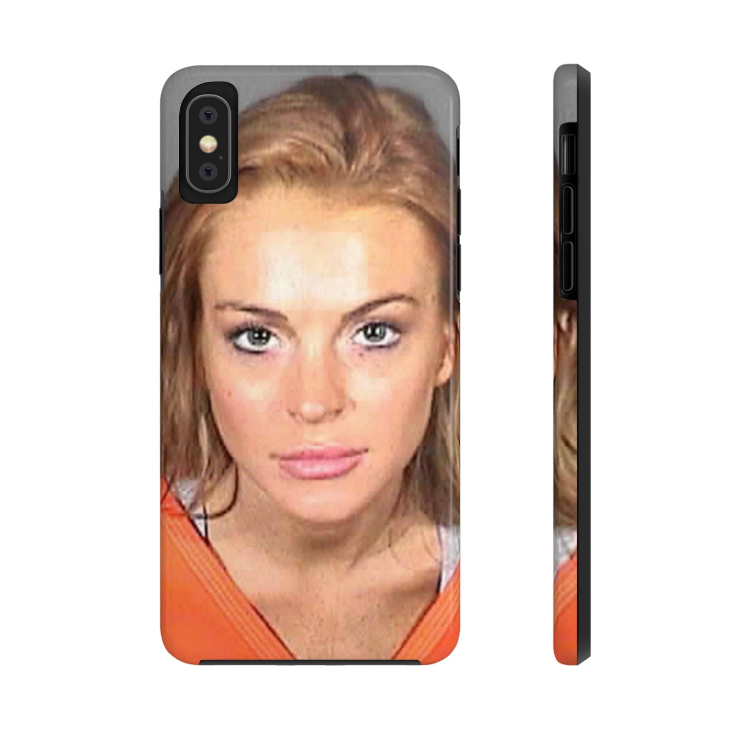 Lindsay Lohan Mugshot Tough Phone Case