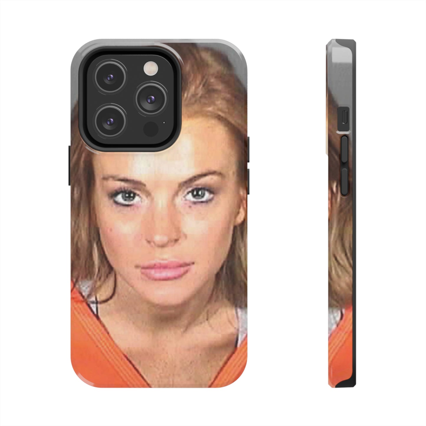 Lindsay Lohan Mugshot Tough Phone Case