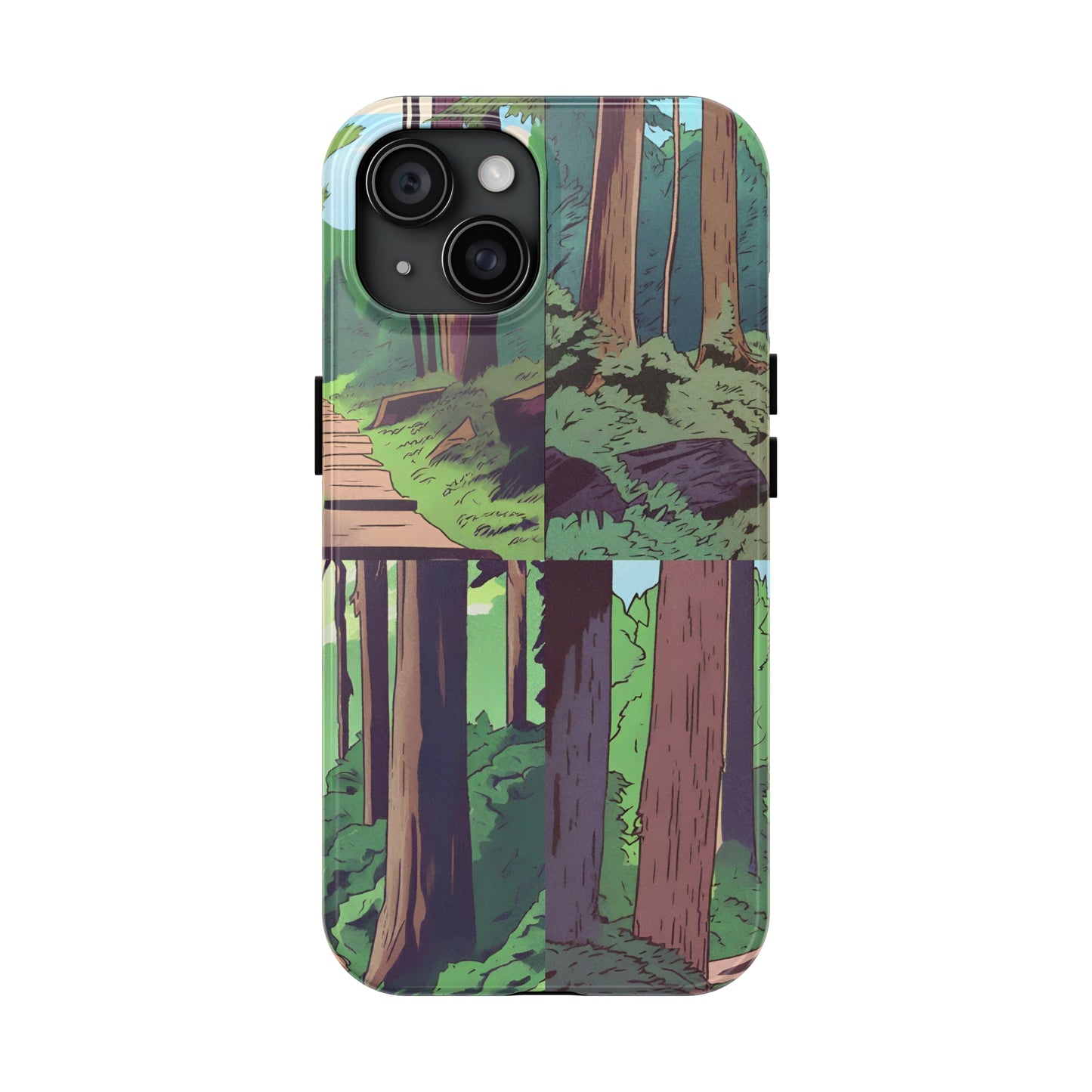 Forest Tough iPhone Case