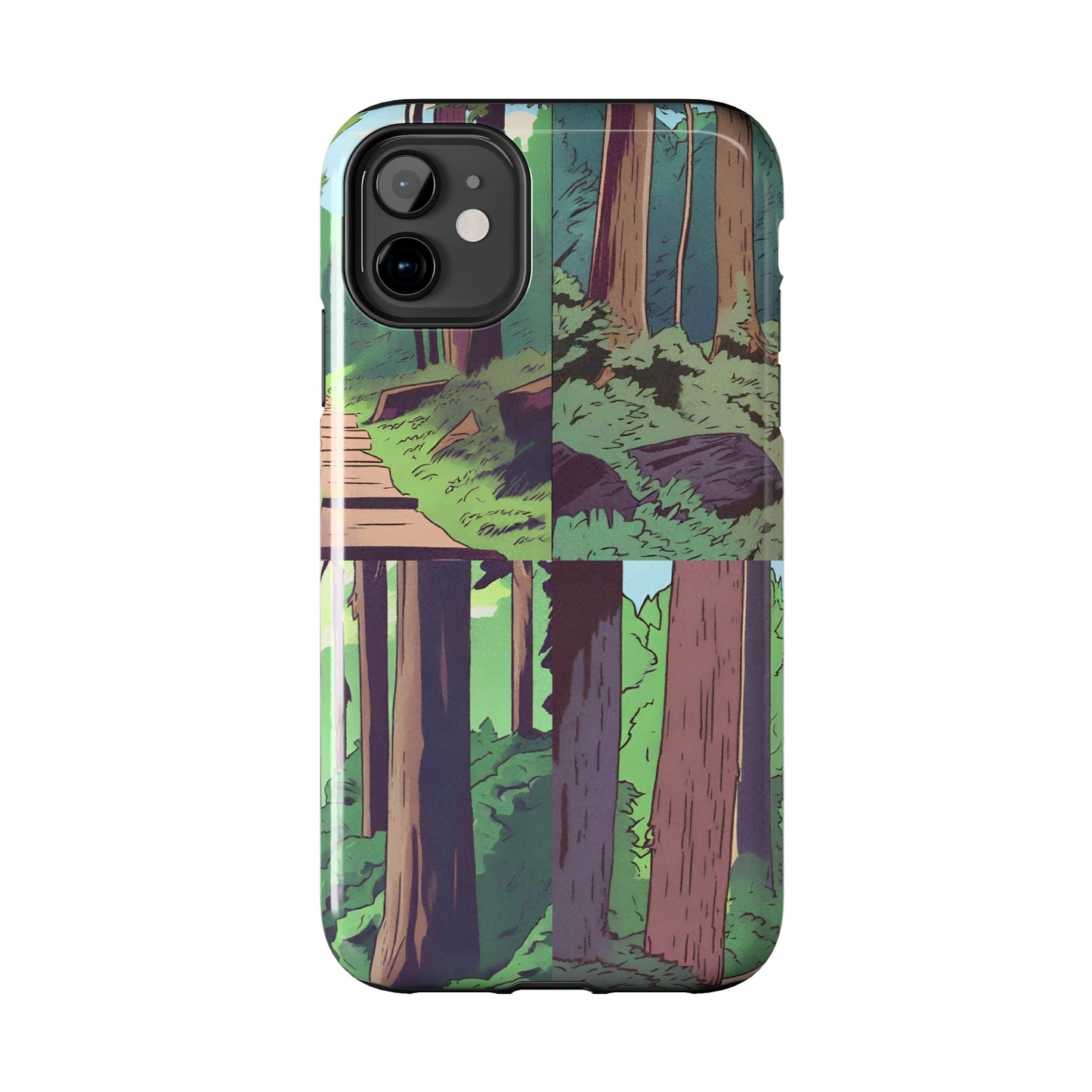 Forest Tough iPhone Case