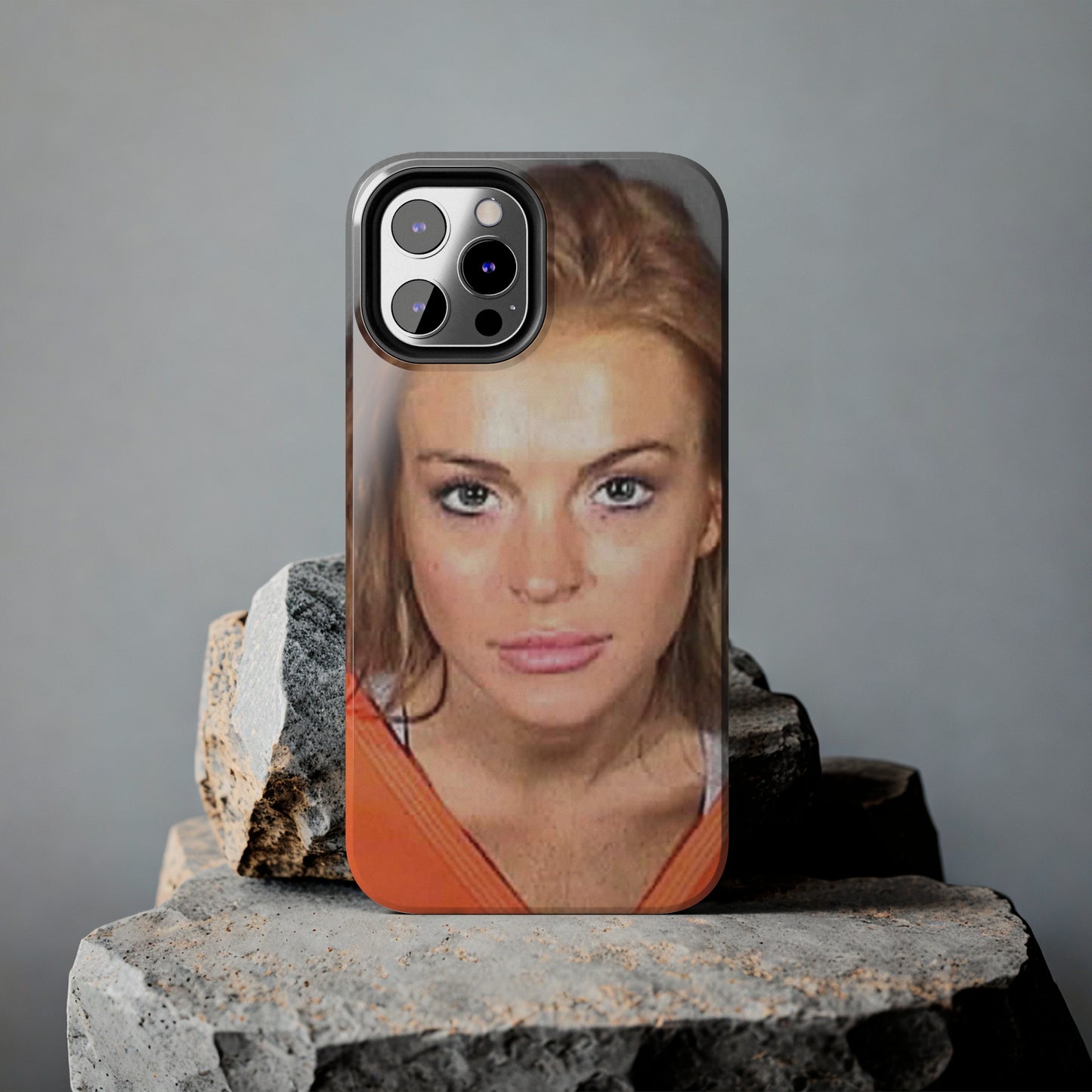 Lindsay Lohan Mugshot Tough Phone Case