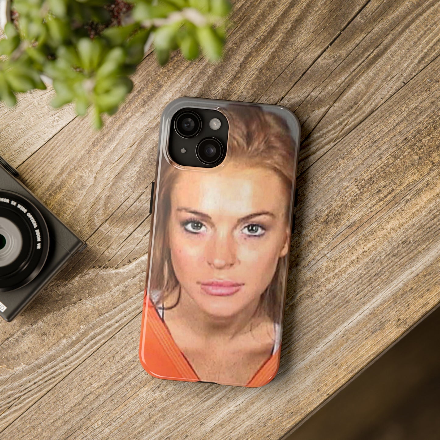 Lindsay Lohan Mugshot Tough Phone Case