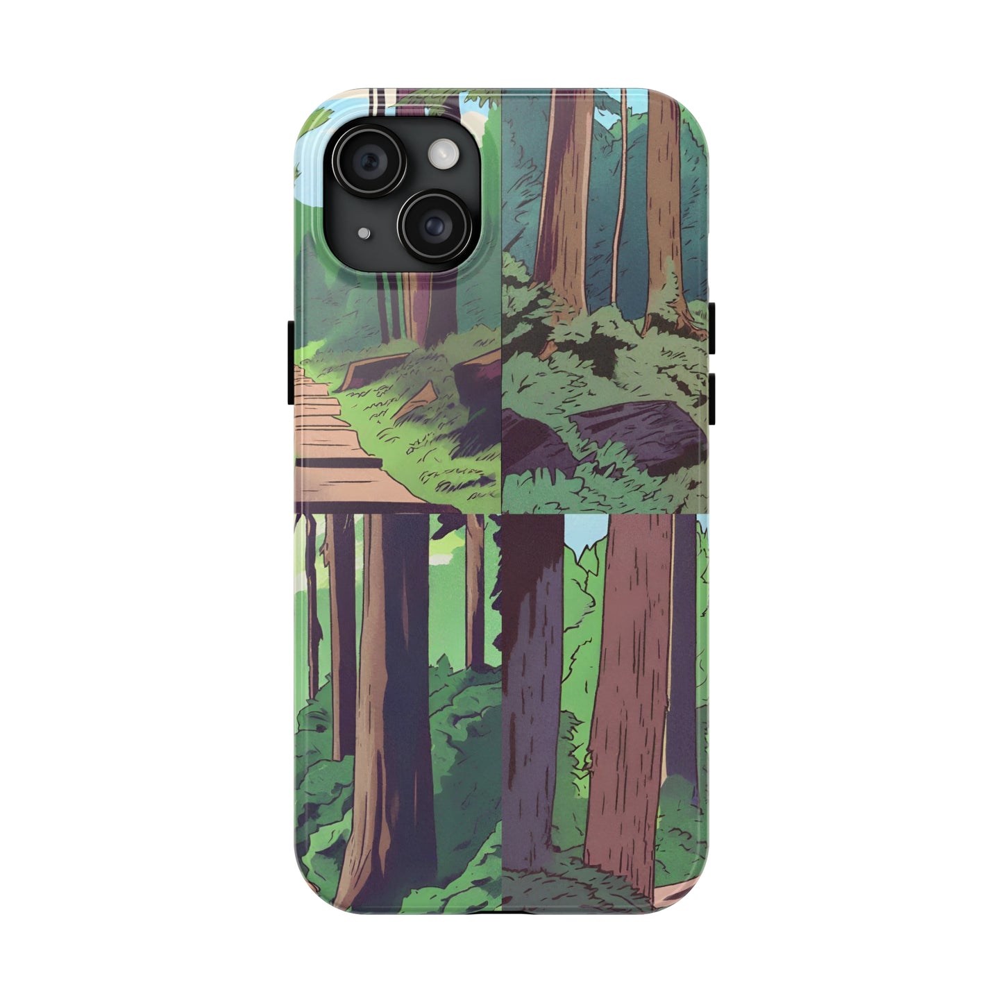 Forest Tough iPhone Case